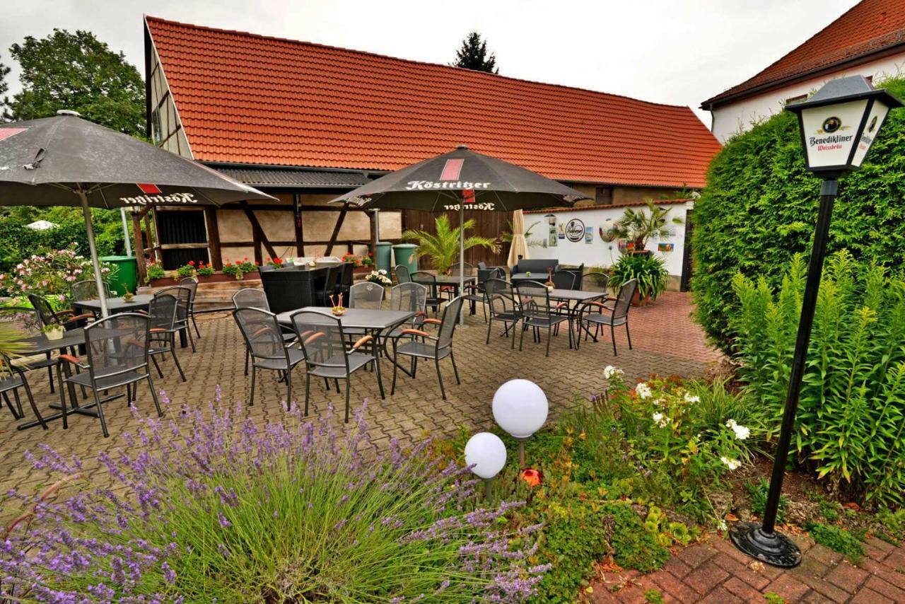 Landgasthof & Hotel Krone Eischleben Ichtershausen Bagian luar foto